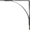 Ekena Millwork Morris Steel Bracket, Antiqued Warm Silver 3"W x 22"D x 22"H BKTM03X22X22MOAWS - alternate 9